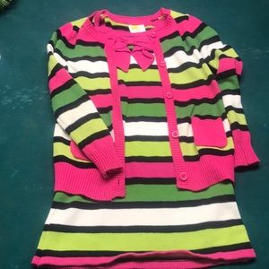 Two piece sweater dress